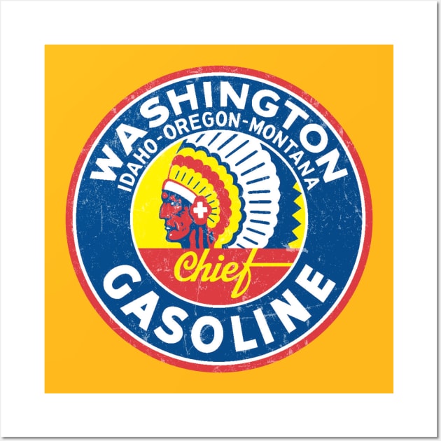 Chief Gasoline Wall Art by MindsparkCreative